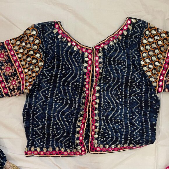 Traditional Bandhani Lehenga - Picture 6 of 6